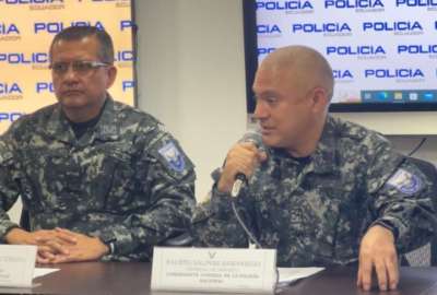 El comandante de la Polic&iacute;a, Fausto Salinas, se pronunci&oacute; sobre los hechos de violencia en Quito.