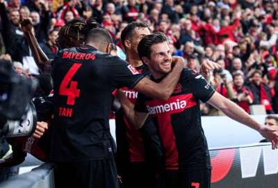 Bayer es el l&iacute;der de la Bundesliga