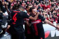 Bayer es el líder de la Bundesliga
