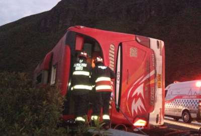ANT someter&aacute; a una revisi&oacute;n t&eacute;cnica a la cooperativa del bus que se accident&oacute; en la v&iacute;a a Papallacta