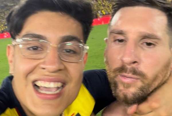 FEF prepara demanda contra aficionado que se fotografi&oacute; con Messi en el Monumental