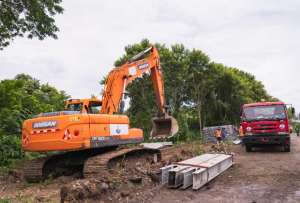 Los trabajos ya se est&aacute;n ejecutando