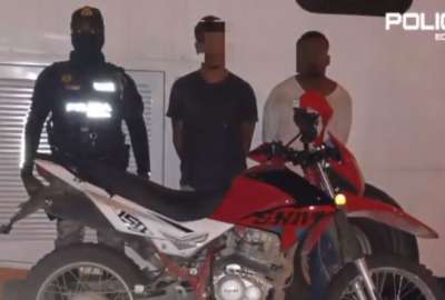 Dos asaltantes fueron detenidos por la Polic&iacute;a en Quinind&eacute;