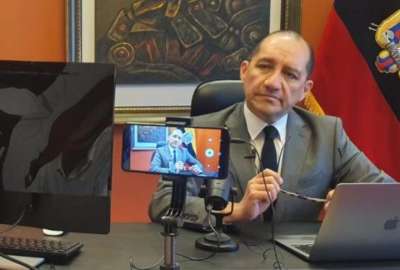 Embajador ecuatoriano en Pek&iacute;n, Carlos Larrea, en entrevista exclusiva para El Tel&eacute;grafo.
