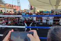 Robots humanoides, vendedores y drones fueron parte de la feria Ciftis. 