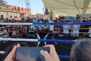 Robots humanoides, vendedores y drones fueron parte de la feria Ciftis.