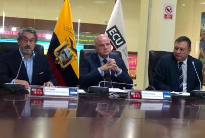 El COE Nacional brind&oacute; los reportes epidemiol&oacute;gicos en una rueda de prensa en Quito.
