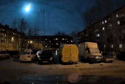 Un meteorito ilumin&oacute; el cielo de Rusia