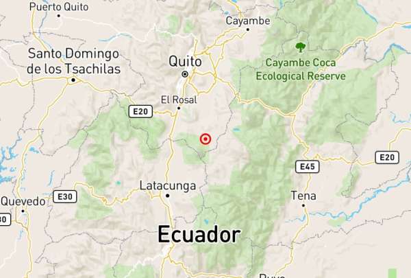Nuevo temblor de 3.1 se suma a la actividad s&iacute;smica registrada cerca al volc&aacute;n Cotopaxi