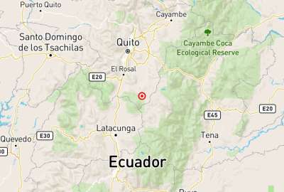 Nuevo temblor de 3.1 se suma a la actividad s&iacute;smica registrada cerca al volc&aacute;n Cotopaxi
