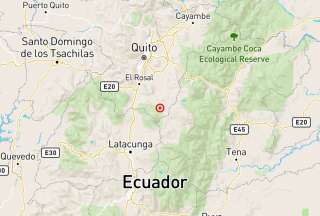 Nuevo sismo de 3.1 se registr&oacute; en Pichincha, cerca del volc&aacute;n Cotopaxi