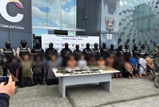 Bloque de Seguridad aprehende a 14 presuntos integrantes de 'Los Tiguerones'