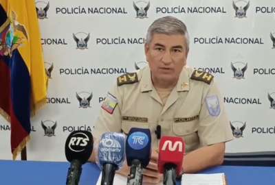 Milton Fabary Montalvo, subcomandante de la subzona Manab&iacute; se refiri&oacute; al robo en el rastrillo.