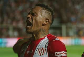 Jonatan &Aacute;lvez anot&oacute; su primer gol con Uni&oacute;n de Santa fe