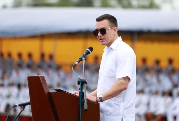 Daniel Noboa encabez&oacute; el gabinete de seguridad en Guayaquil, donde se analizaron acciones del Bloque de Seguridad.
