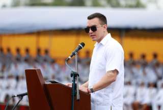 Daniel Noboa lidera gabinete de seguridad en Guayaquil y ratifica pol&iacute;tica de cero tolerancia a la impunidad