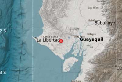 Sismo se registr&oacute; en Santa Elena