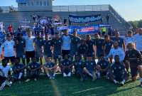 Emelec solo jug&oacute; un amistoso en Estados Unidos