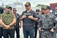 John Reimberg, ministro del Interior, señaló que el Bloque de Seguridad realiza la búsqueda de alias 'Fito'.