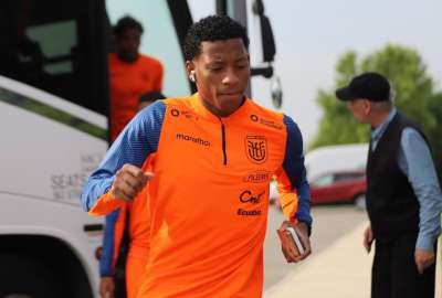 Gonzalo Plata durante el &uacute;ltimo entrenamiento