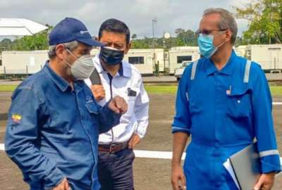 Refiner&iacute;a de Esmeraldas est&aacute; operativa tras sufrir dos cortes no programados