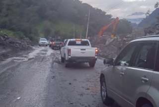 MTOP habilita paso controlado en la v&iacute;a Papallacta - Baeza desde este jueves