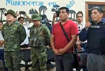 Liberados los polic&iacute;as retenidos por manifestantes en Puyo