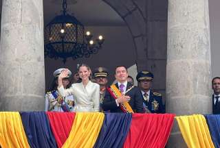 Presidente Noboa lleg&oacute; a Carondelet para almuerzo con invitados nacionales e internacionales