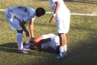 Jugador intent&oacute; imitar a CR7 y termin&oacute; lesionado de gravedad