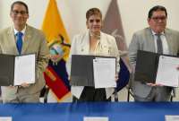 Tres entidades p&uacute;blicas suscribieron convenio para inhabilitar las telecomunicaciones en los centros carcelarios.