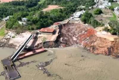 Un deslizamiento de tierra podr&iacute;a haber dejado a 200 personas atrapadas en Brasil. 