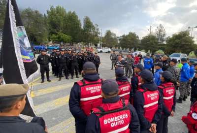 Equipos especializados se dividieron en cuadrantes para realizar la b&uacute;squeda en cerro Casitagua.
