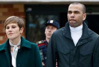 Dani Alves dej&oacute; la prisi&oacute;n tras pagar la fianza