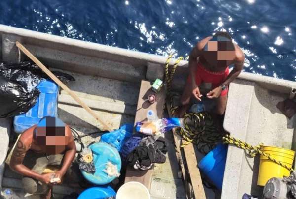 Dos hombres de origen paname&ntilde;o fueron rescatados a 150 millas n&aacute;uticas de las costas colombianas, as&iacute; lo inform&oacute; la Armada de Ecuador, el mi&eacute;rcoles 22 de enero de 2025.&nbsp;
