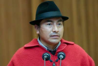 Leonidas Iza es llamado a juicio por presunto delito de paralizaci&oacute;n de un servicio p&uacute;blico