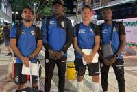 Los jugadores viajaron a Colombia la noche del lunes 1 de agosto