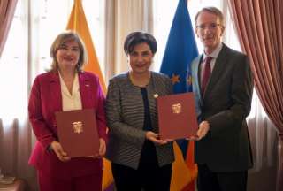 Canciller&iacute;a y UE firmaron convenio para fortalecer la seguridad