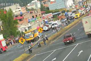 Accidente en Otavalo deja tres personas fallecidas