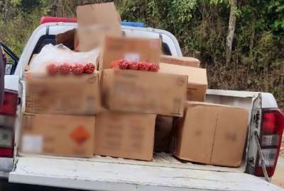 Polic&iacute;a incauta importante cantidad de explosivos en Zaruma