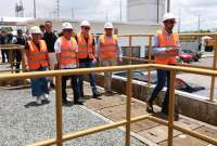 Noboa en inspección de sistema de agua potable en Daule: Nosotros no regalamos el país, no empeñamos el futuro de nuestros hijos. Nosotros vamos a cambiar de una vez por todas al Ecuador.”