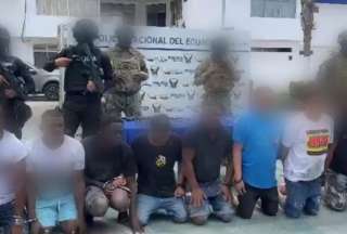 12 detenidos con armamento en Guayaquil