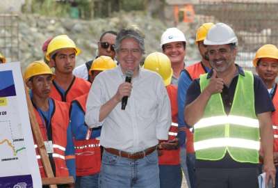 El presidente Lasso asegur&oacute; que la v&iacute;a se cumple en los plazos establecidos. 