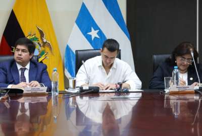 Consulta Popular, Plan F&eacute;nix y caso Met&aacute;stasis, temas abordados por el presidente Daniel Noboa, en Dur&aacute;n. 