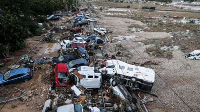 Tormenta DANA deja m&aacute;s de 200 muertos en el sur de Espa&ntilde;a.