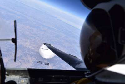 Ovnis, esa fue la primera alerta que hubo en EEUU. Sin embargo, el Departamento de Defensa de Estados Unidos public&oacute; una selfie tomada por un piloto desde la cabina de un avi&oacute;n de vigilancia U-2