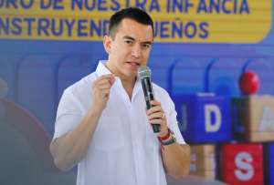 Daniel Noboa: &quot;Hoy dimos el mayor golpe a las economías criminales en la historia del Ecuador&quot;