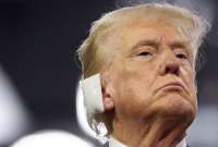 Donald Trump reaparece ante el p&uacute;blico, luego del intento de asesinato en su contra. 