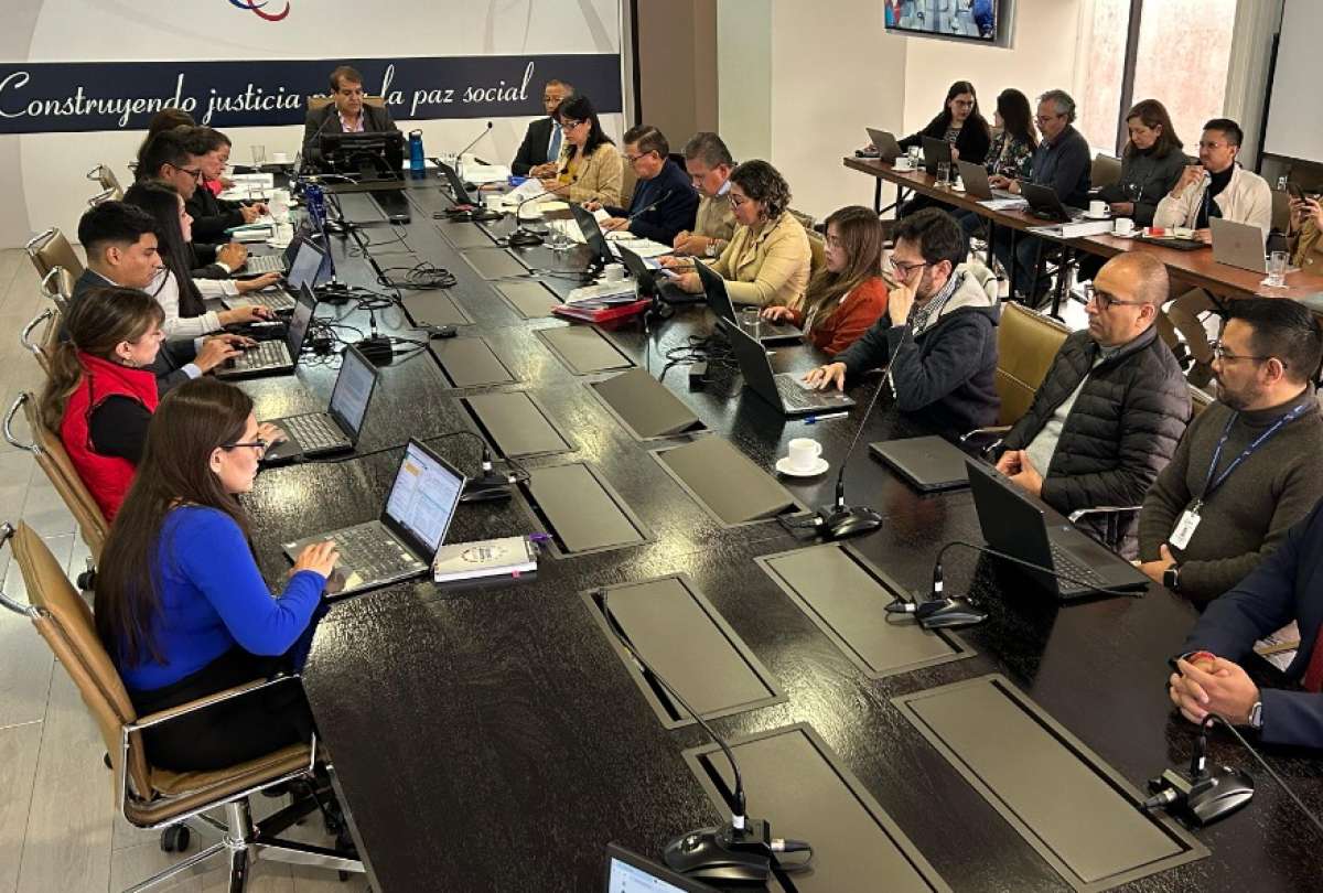 El Pleno de la Judicatura se reuni&oacute; este 19 de abril de 2024.