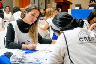 Consulta Popular: Consejo Nacional Electoral confirma el 100% de actas procesadas