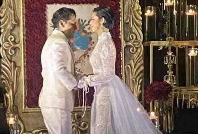 La ceremonia que uni&oacute; a los cantantes mexicanos, &Aacute;ngela Aguilar y Christian Nodal, se habr&iacute;a realizado en una hacienda de Morelos, M&eacute;xico.